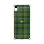 Clear Case for iPhone Woodland and Evergreen Plaid - Scottish Squares