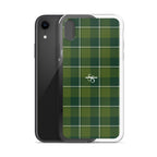 Clear Case for iPhone Woodland and Evergreen Plaid - Scottish Squares