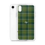 Clear Case for iPhone Woodland and Evergreen Plaid - Scottish Squares