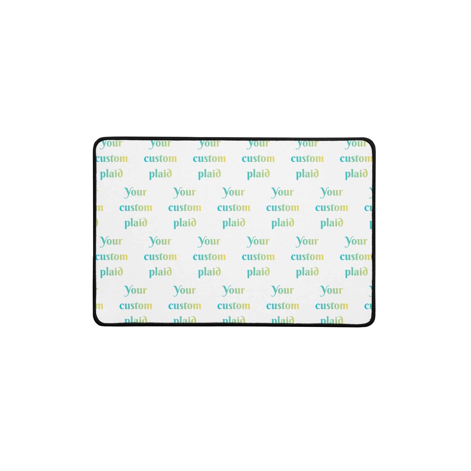 Desk Mat Your Own Birthday Plaid 12″×18″ - Scottish Squares