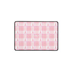 Desk Mat Breast Cancer Awareness Plaid 12″×18″ - Scottish Squares