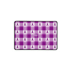Desk Mat Pancreatic Cancer Awareness Plaid 12″×18″ - Scottish Squares