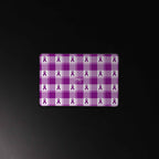 Desk Mat Pancreatic Cancer Awareness Plaid - Scottish Squares
