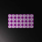 Desk Mat Pancreatic Cancer Awareness Plaid - Scottish Squares