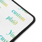 Desk Mat Your Own Birthday Plaid - Scottish Squares