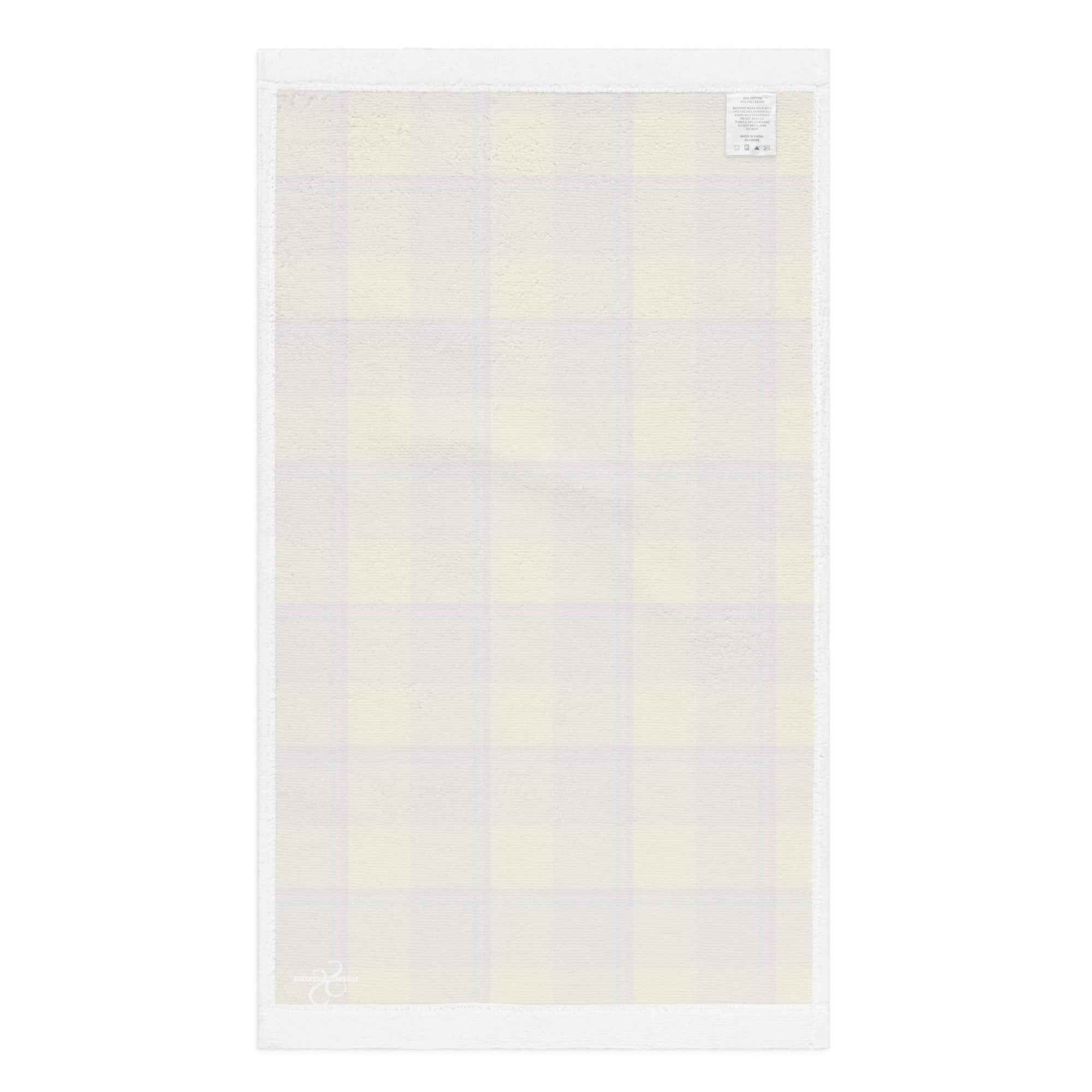 Potters Clay and Pizza Plaid Hand Towel - Scottish Squares
