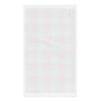Vista Blue and Turkish Rose Plaid Hand Towel - Scottish Squares