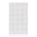 Ocean Green and Mulberry Wood Plaid Hand Towel - Scottish Squares