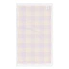 Tahiti Gold and Rose Bud Cherry Plaid Hand Towel - Scottish Squares