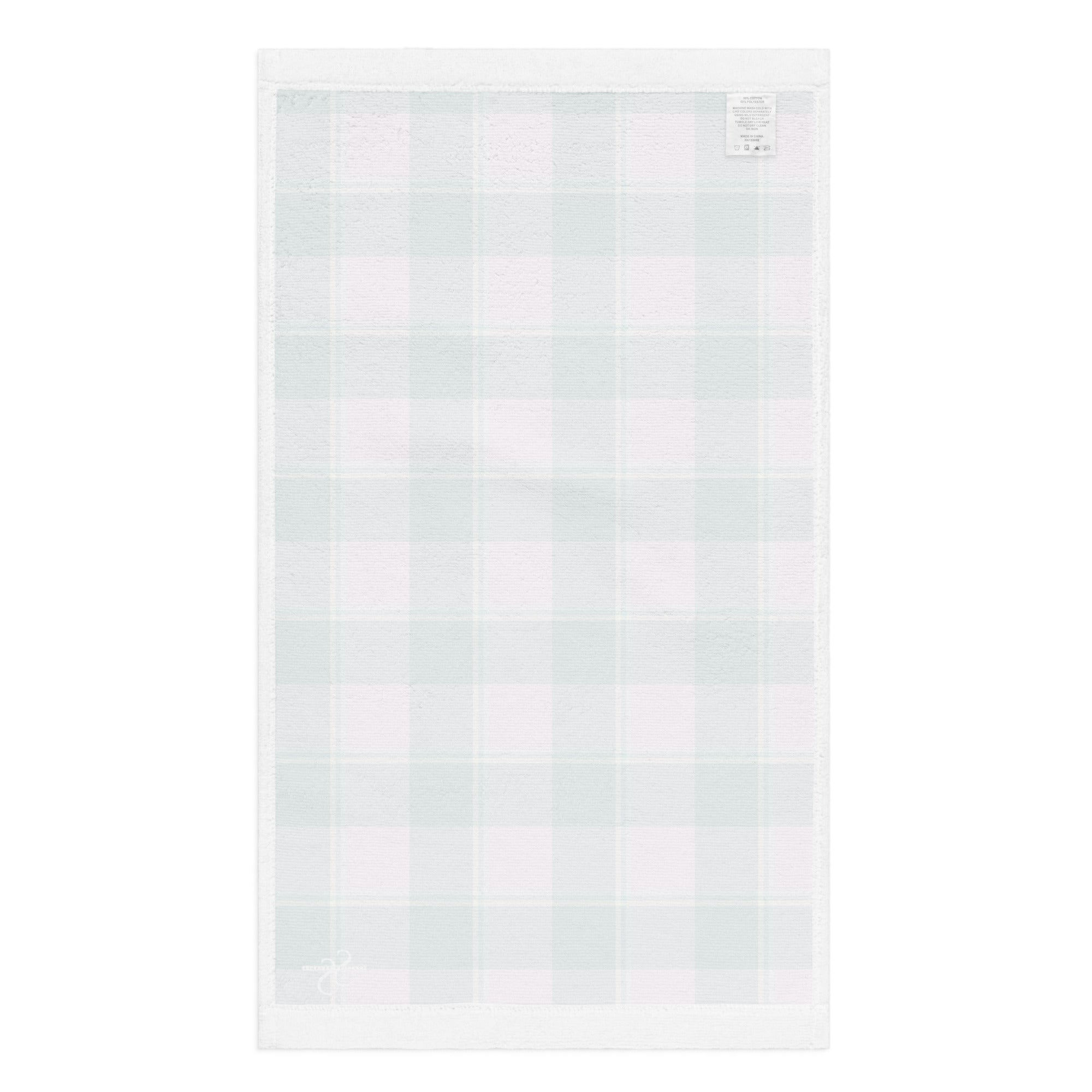 Ming and Melanie Plaid Hand Towel - Scottish Squares