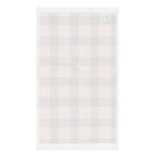 Hit Pink and Livid Brown Plaid Hand Towel - Scottish Squares