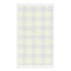 Electric Lime and Livid Brown Plaid Hand Towel - Scottish Squares