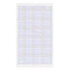 Cornflower Blue and Livid Brown Plaid Hand Towel - Scottish Squares
