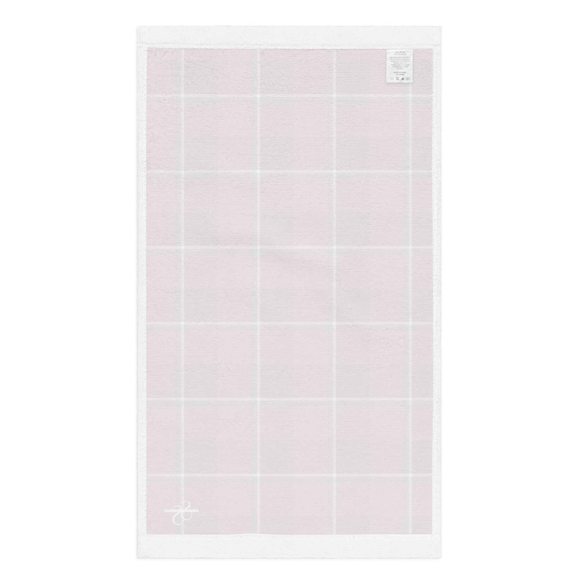 Old Brick and Cab Sav Plaid Hand Towel - Scottish Squares