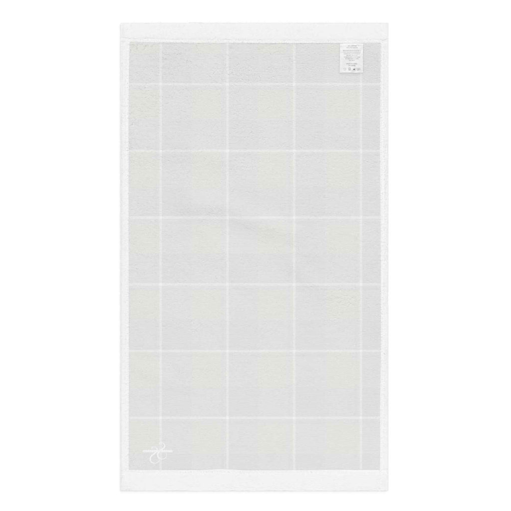 Woodland and Evergreen Plaid Hand Towel - Scottish Squares