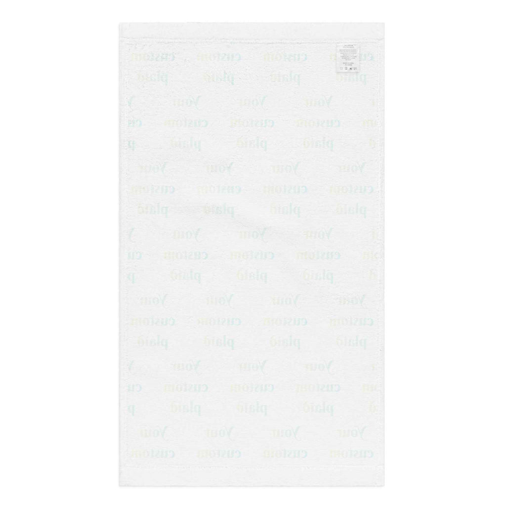 Hand Towel Your Own Birthday Plaid - Scottish Squares