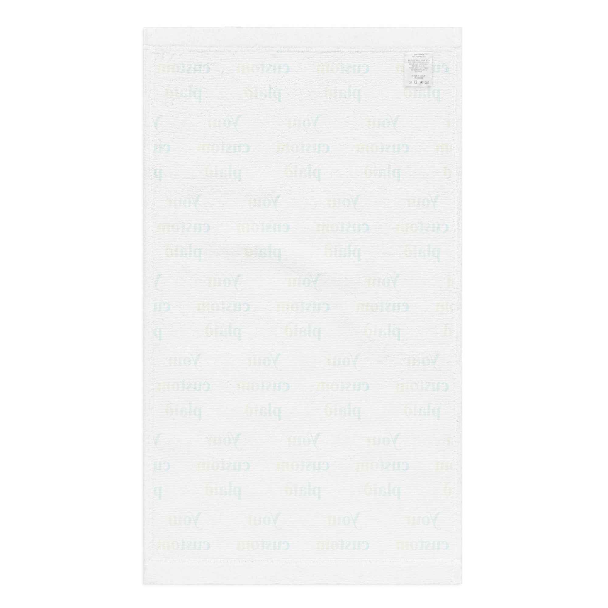 Hand Towel Your Own Birthday Plaid - Scottish Squares