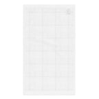 Hand Towel Lung Cancer Awareness Plaid, White Ribbon, Supportive Gift - Scottish Squares