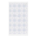 Hand Towel Colorectal Cancer Awareness Plaid, Dark Blue Ribbon, Supportive Gift - Scottish Squares