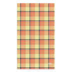 Claystone and Morning Mist Plaid Hand Towel - Scottish Squares