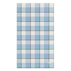 Pink Cloud and Blue Lagoon Plaid Hand Towel - Scottish Squares