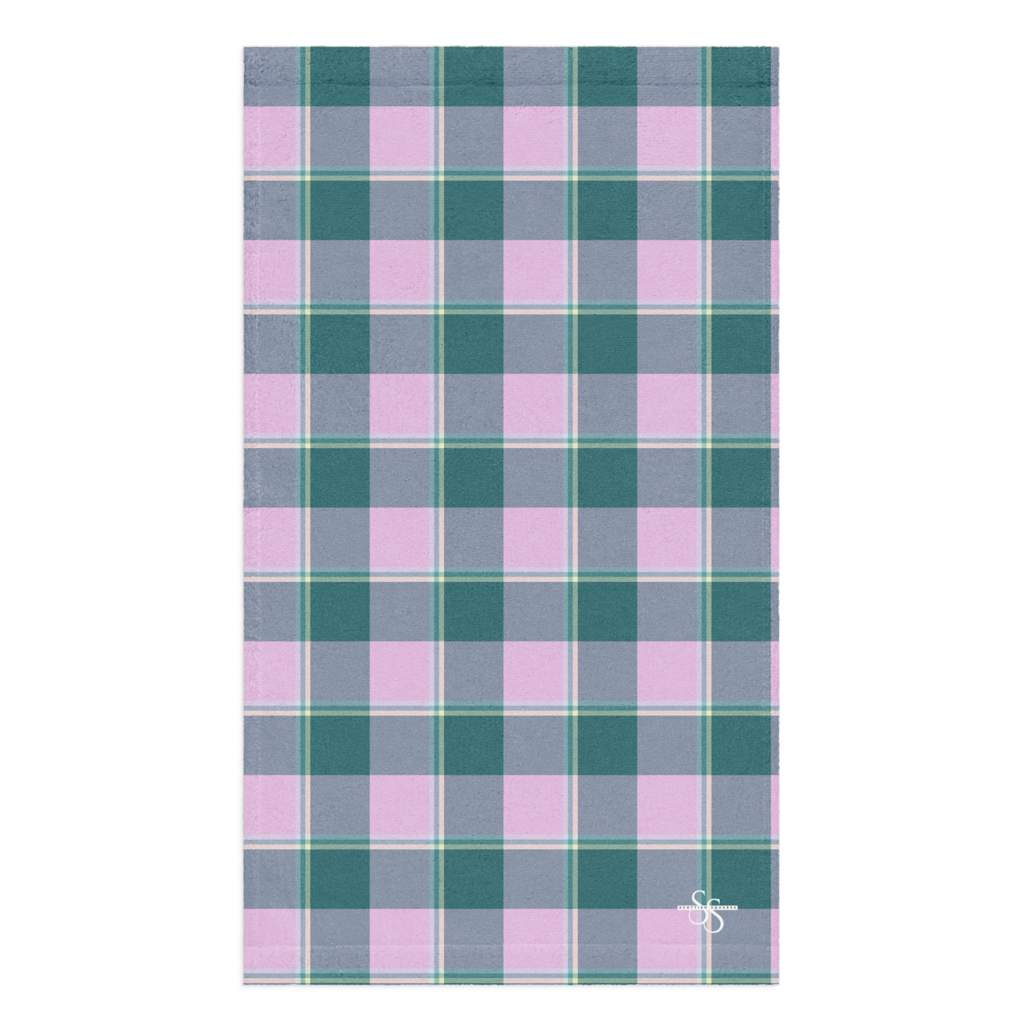 Ming and Melanie Plaid Hand Towel - Scottish Squares