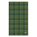 Woodland and Evergreen Plaid Hand Towel - Scottish Squares