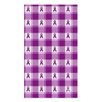 Hand Towel Pancreatic Cancer Awareness Plaid Default Title - Scottish Squares
