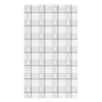 Hand Towel Lung Cancer Awareness Plaid, White Ribbon, Supportive Gift - Scottish Squares