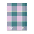 Personalized Ming and Melanie Plaid Hardcover Journal - Scottish Squares
