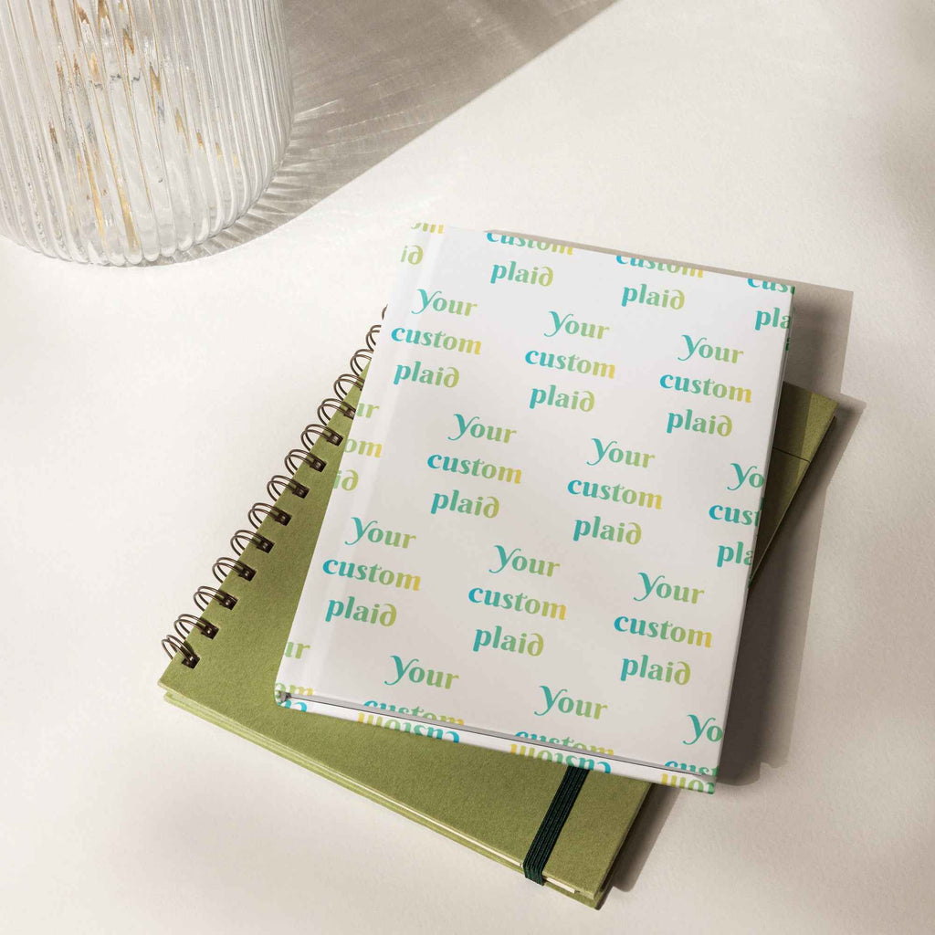 Hardcover Journal Matte Your Own Birthday Plaid - Scottish Squares