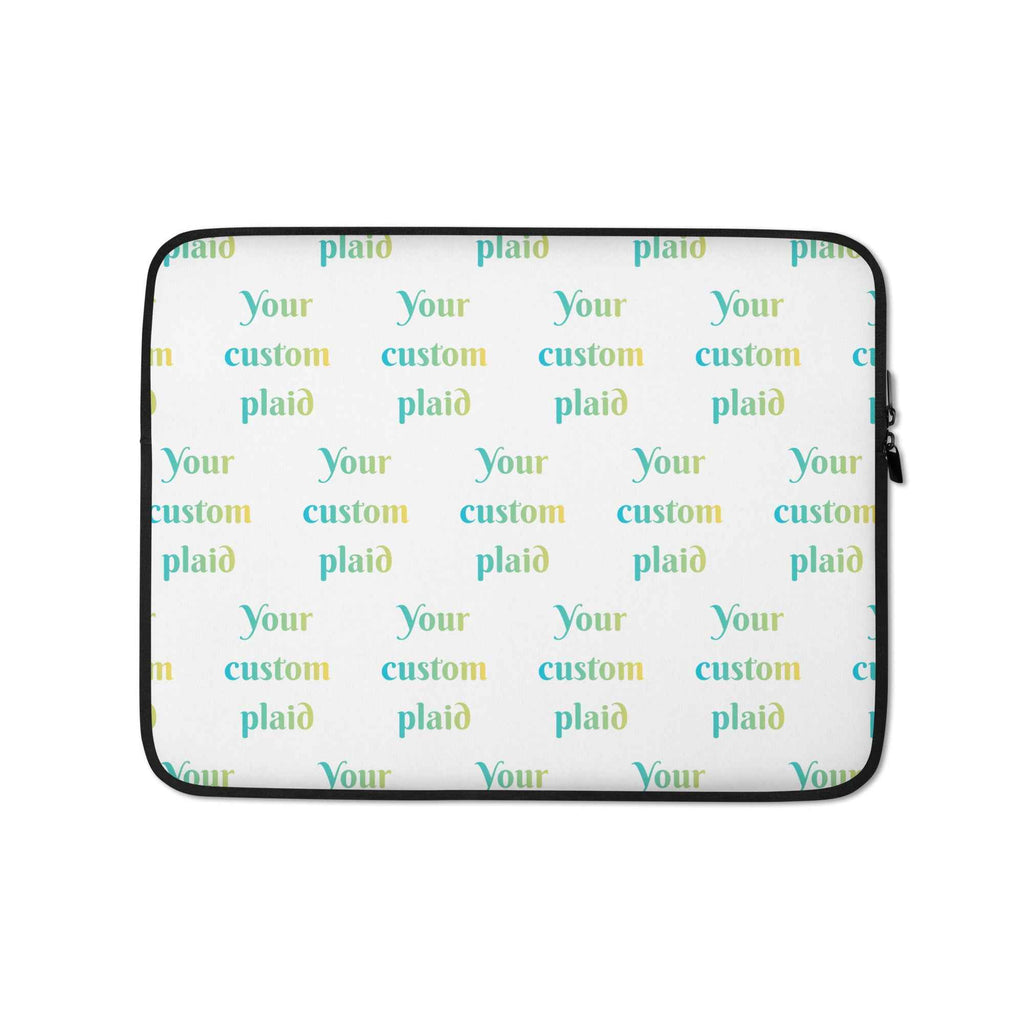 Laptop Sleeve Your Own Birthday Plaid 13″ - Scottish Squares