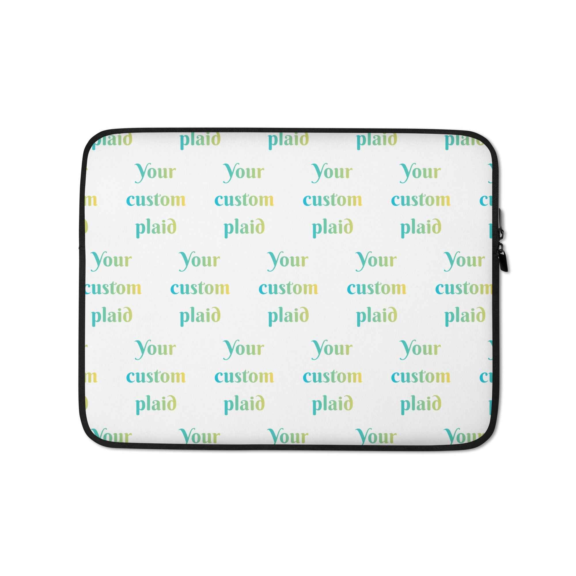 Laptop Sleeve Your Own Birthday Plaid 13″ - Scottish Squares
