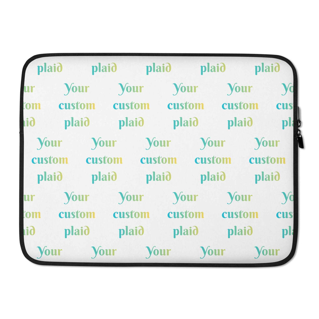 Laptop Sleeve Your Own Birthday Plaid 15″ - Scottish Squares