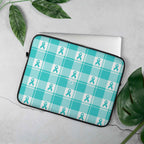 Laptop Sleeve Ovarian Cancer Awareness Plaid 15″ - Scottish Squares