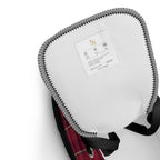 Men’s High Top Canvas Shoes Old Brick and Cab Sav Plaid - Scottish Squares