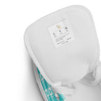 Men’s High Top Canvas Shoes Ovarian Cancer Awareness Plaid - Scottish Squares