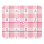 Mouse Pad Breast Cancer Awareness Plaid - Scottish Squares