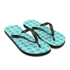Flip Flops Ovarian Cancer Awareness Plaid - Scottish Squares