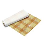 Table Runner Zombie and Copper Plaid - Scottish Squares