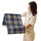 Table Runner Cello and Donkey Brown Plaid - Scottish Squares