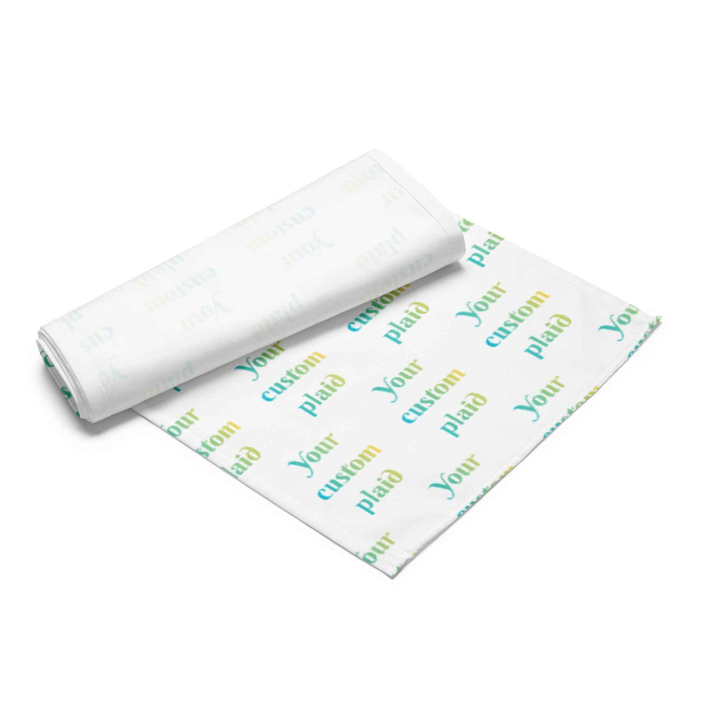 Table Runner Your Own Birthday Plaid - Scottish Squares