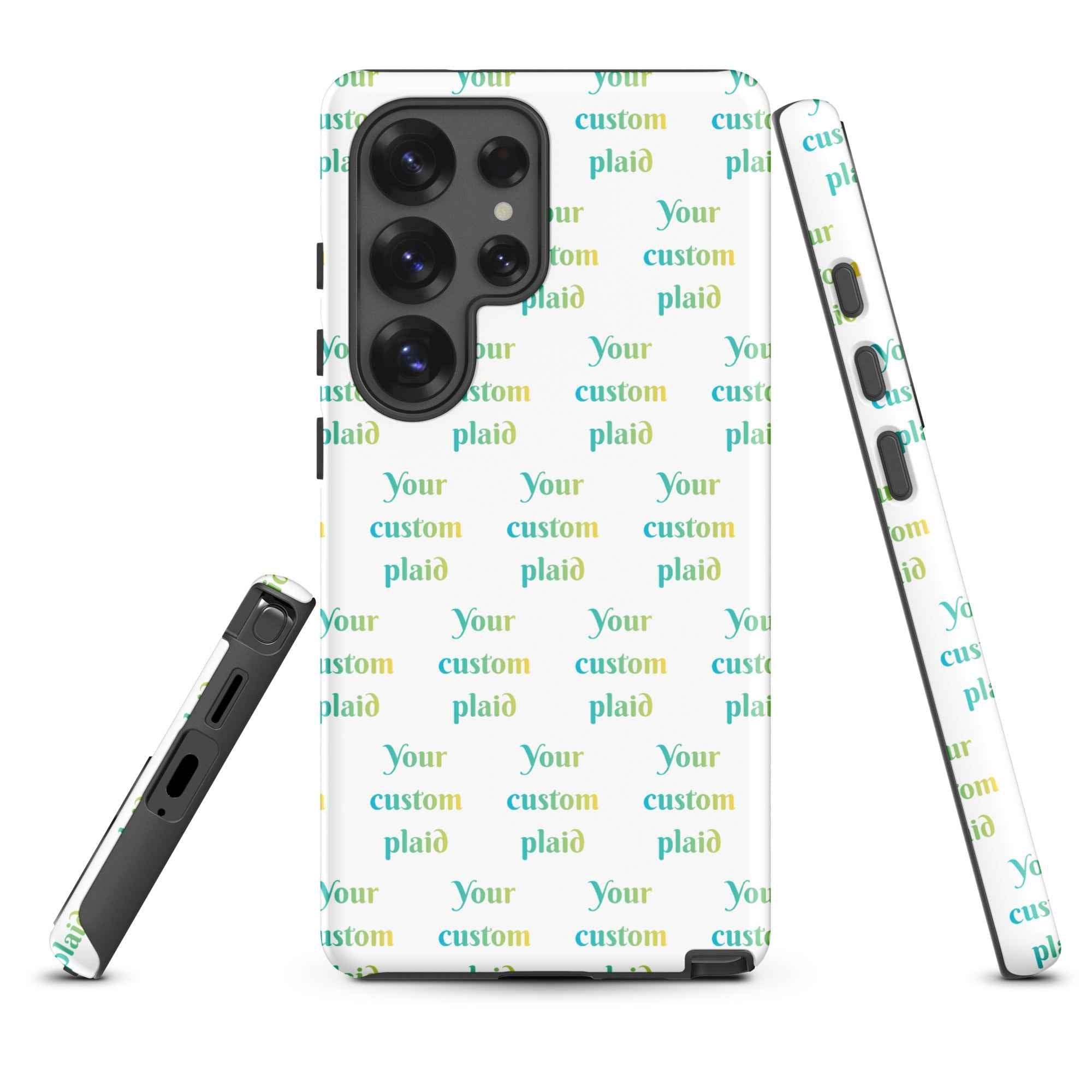 Tough Case for Samsung Your Own Birthday Plaid Samsung Galaxy S25 Ultra - Scottish Squares