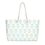 Oversized Weekender Bag Your Own Birthday Plaid - Scottish Squares