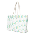 Oversized Weekender Bag Your Own Birthday Plaid - Scottish Squares