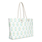 Oversized Weekender Bag Your Own Birthday Plaid - Scottish Squares