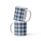 Ming and Melanie Plaid Ceramic Mug - Scottish Squares