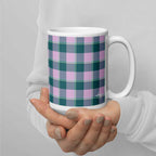Ming and Melanie Plaid Ceramic Mug - Scottish Squares