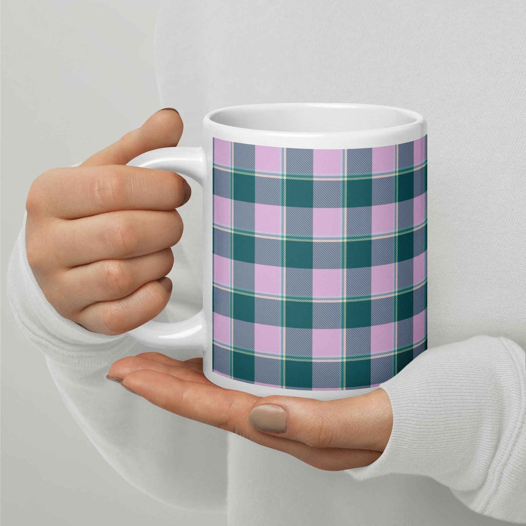 Ming and Melanie Plaid Ceramic Mug - Scottish Squares