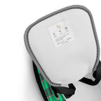 Women’s High Top Canvas Shoes Spring Green and Finlandia Plaid - Scottish Squares